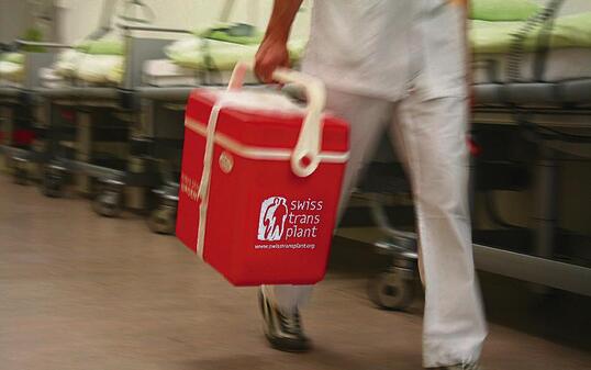 Ein Organspender kann sieben Leben retten.