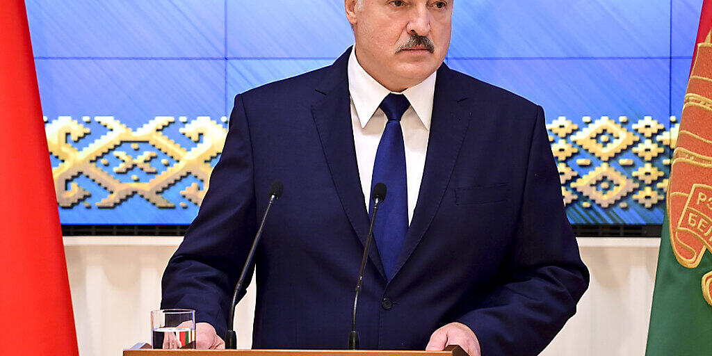 Alexander Lukaschenko, Präsident von Belarus. Foto: Andrei Stasevich/BelTA/AP/dpa Alexander Lukaschenko, Präsident von Belarus. Foto: Andrei Stasevich/BelTA/AP/dpa