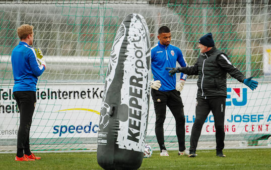 Liechtenstein Ruggell Fussball FIFA WM Quali Training Liechtenstein