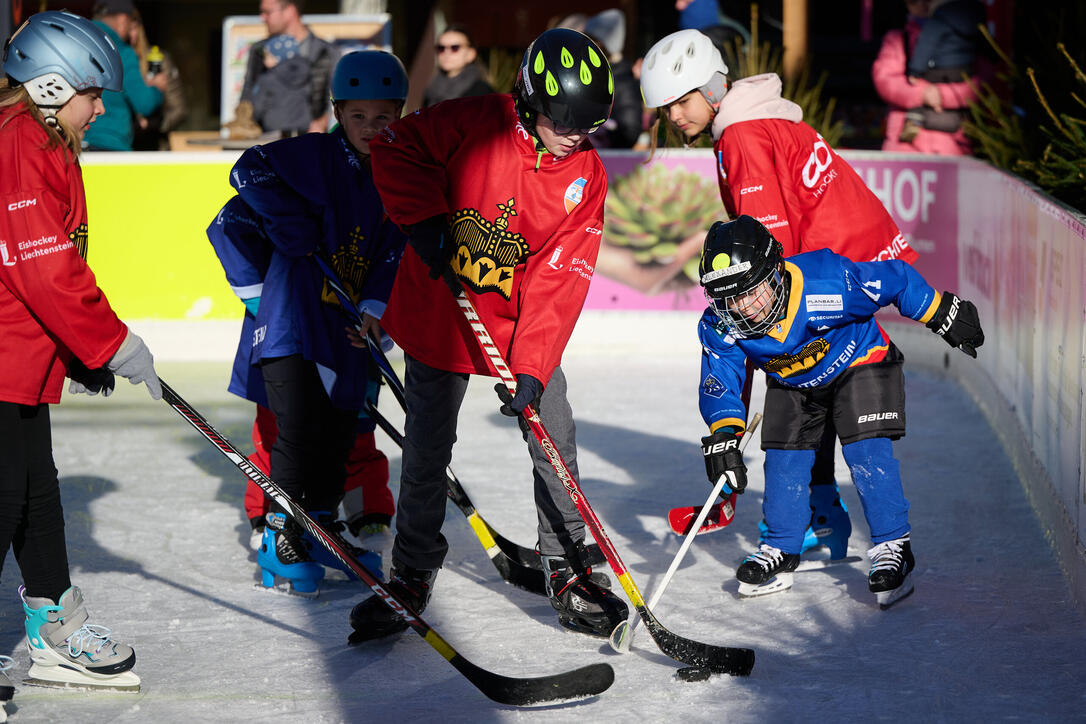 Eishockey-Schnupperkurs in Vaduz