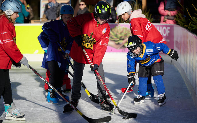 Eishockey-Schnupperkurs in Vaduz