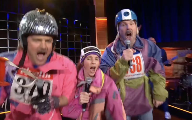 Neujahrsschwimmen und &laquo;M&ouml;nsterle&raquo; in Gamprin (05.01.2015)