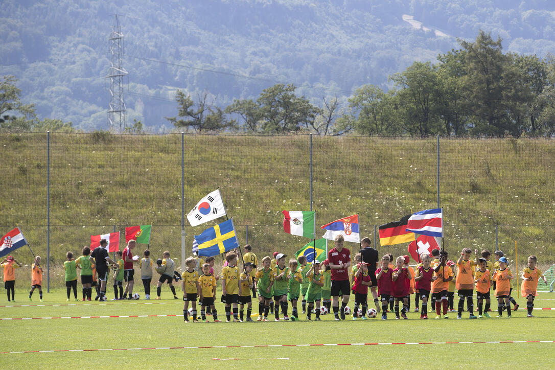 Kinder-Fussballcamp in Vaduz