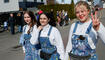 Fasnachtsumzug in Oberriet, St. Gallen, SG, Schweiz.
