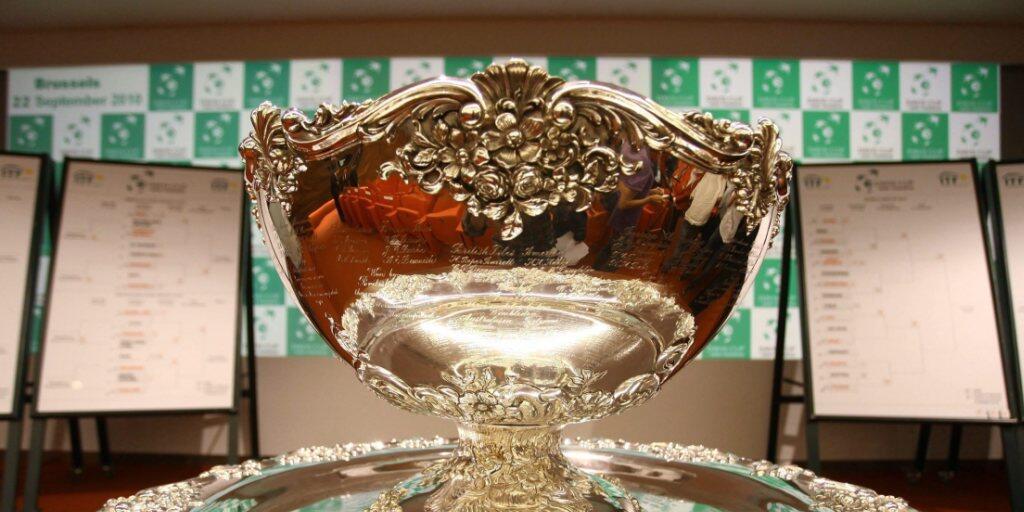 Die begehrte Trophäe im Davis Cup auch als "hässlichste Salatschüssel der Welt" bekannt