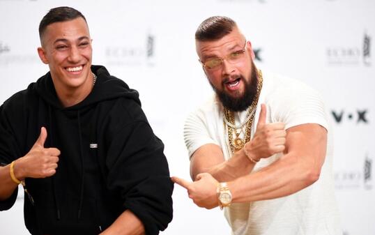 Der Echo wird abgeschafft: Nachdem die Rapper Kollegah und Farid Bang für ihr antisemtisches Rap-Album einen Musikpreis erhielten, hagelte es Kritik. (Archivbild)