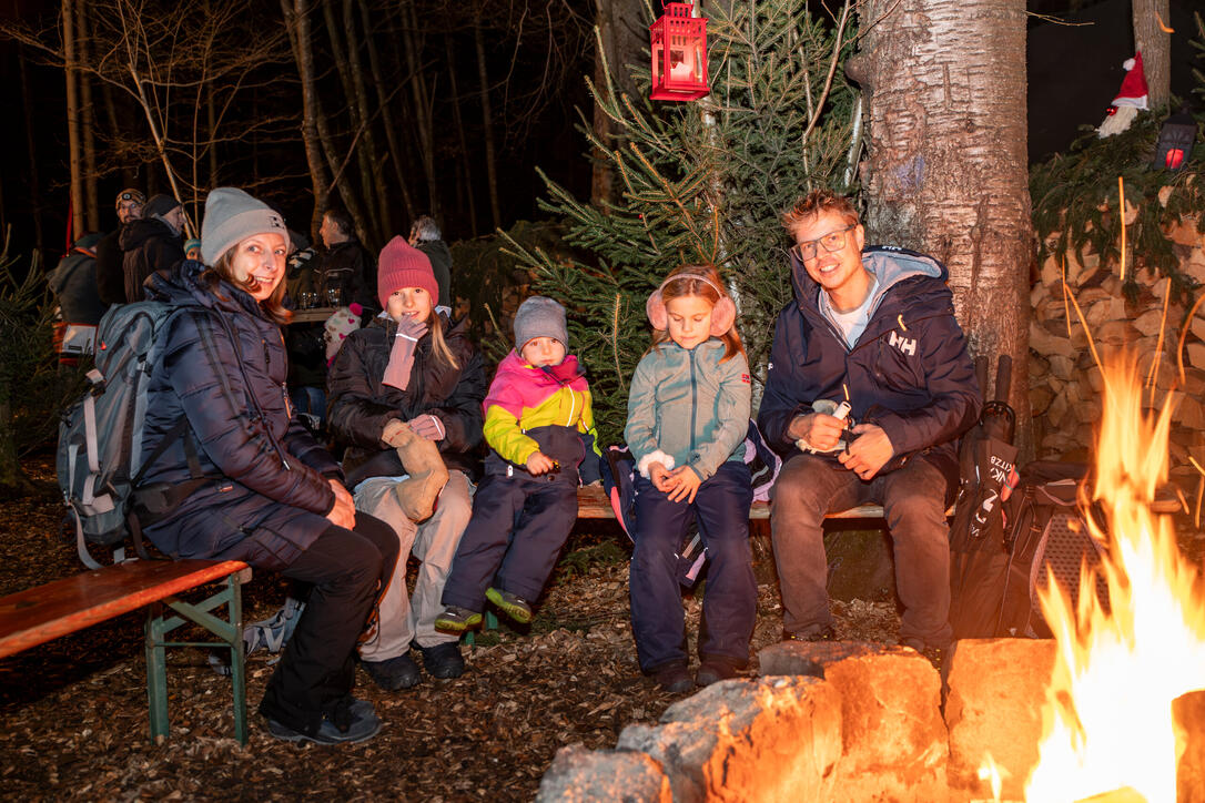 Nikolaus im Walde, Schellenberg (07.12.2024)