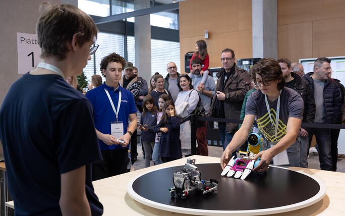 Robo-League bei der Ivoclar in Schaan