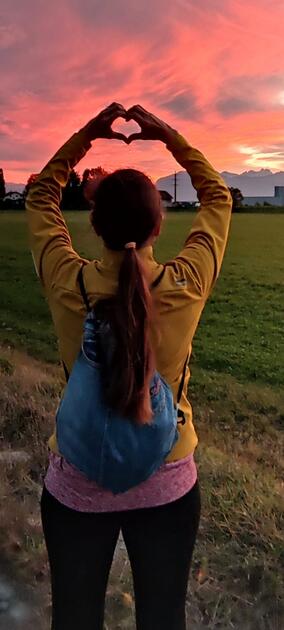 Wunderschöne Abendstimmung