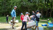 Ferienspass Flossbauen in Steg