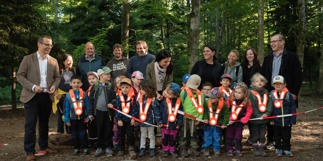 20220912 Offiziellen Eröffnungsfeier des Waldkindergartens in Eschen