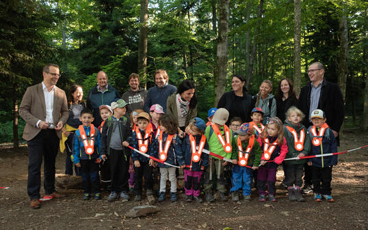 20220912 Offiziellen Eröffnungsfeier des Waldkindergartens in Eschen