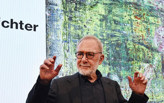 Der deutsche Maler Gerhard Richter bleibt die Nummer eins: Der "Kunstkompass 2018" hat ihn zum wichtigsten Künstler weltweit gewählt. (Archivbild)