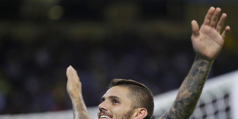 Mauro Icardi war gegen Juventus der gefeierte Mann der Inter-Fans