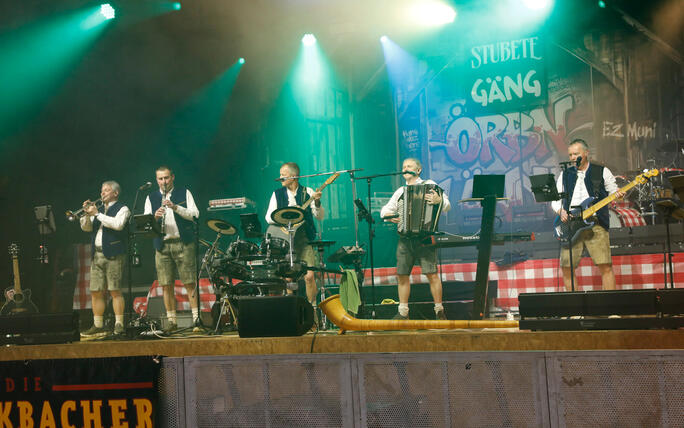 Fr&uuml;hlingsfest in Grabs, St. Gallen, Schweiz