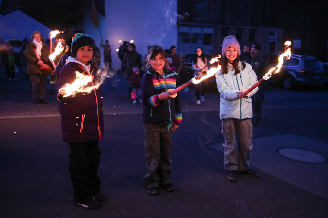 Fackel- und Lampionzug in Gamprin (08.03.2025)
