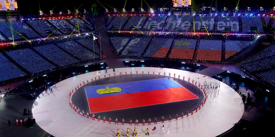 EROEFFNUNGSZEREMONIE, EROEFFNUNGSFEIER, SUEDKOREA, OLY2018, OLYMPIA 2018, OLYMPISCHE WINTERSPIELE, EROEFFNUNGSZEREMONIE, EROEFFNUNGSFEIER, SUEDKOREA, OLY2018, OLYMPIA 2018, OLYMPISCHE WINTERSPIELE,