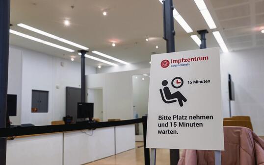 Impfzentrum Liechtenstein