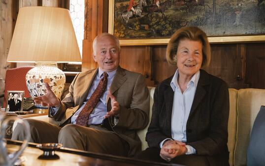 Interview mit Fürstenpaar in Vaduz