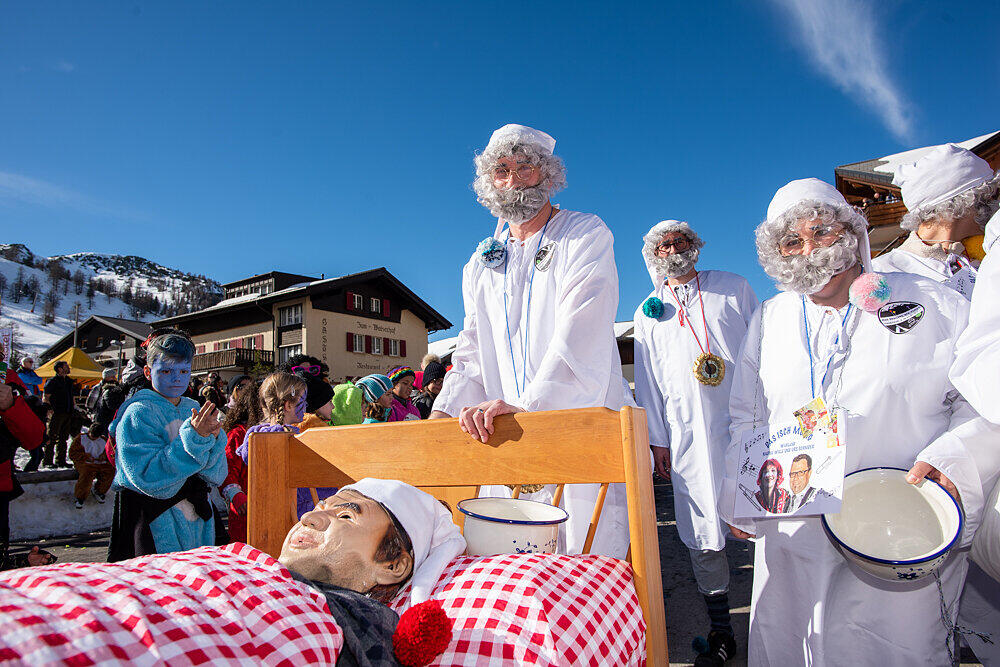 20200222 Umzug, Strassenfasnacht und Fasnachtsparty in Malbun