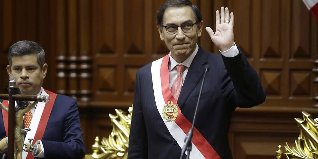 Er ist der neue Präsident von Peru: Martin Vizcarra.