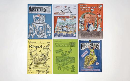 Sie haben das Geschehen im Land genau im Blick: die sechs Liechtensteiner Fasnachtszeitungen.