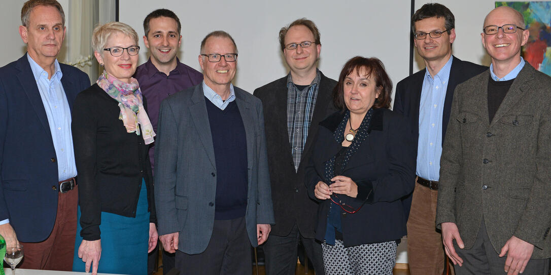 Historischer Verein Vorstand und Redner