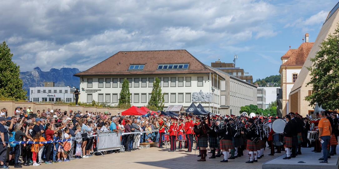 Princely Tattoo Parade in Vaduz