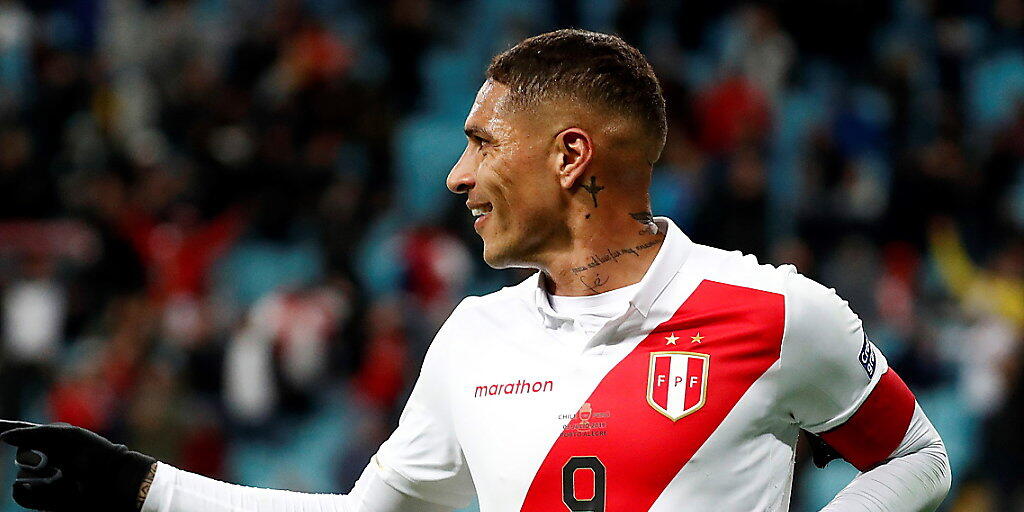 Paolo Guerrero steht mit Peru im Final der Copa America