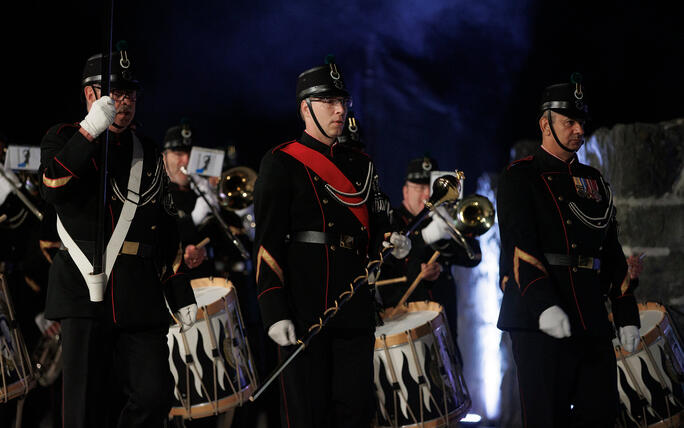 The Princely Liechtenstein Tattoo in Schellenberg