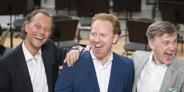 Michael Bühler (links) und Daniel Hope (Bild: zko)