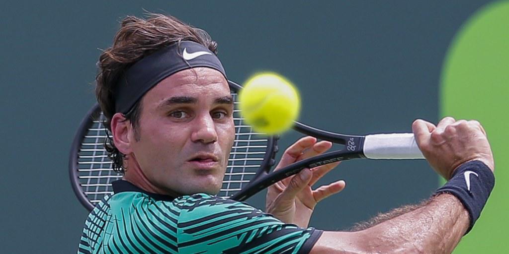 Roger Federer ist im 2017 bisher eine Klasse für sich