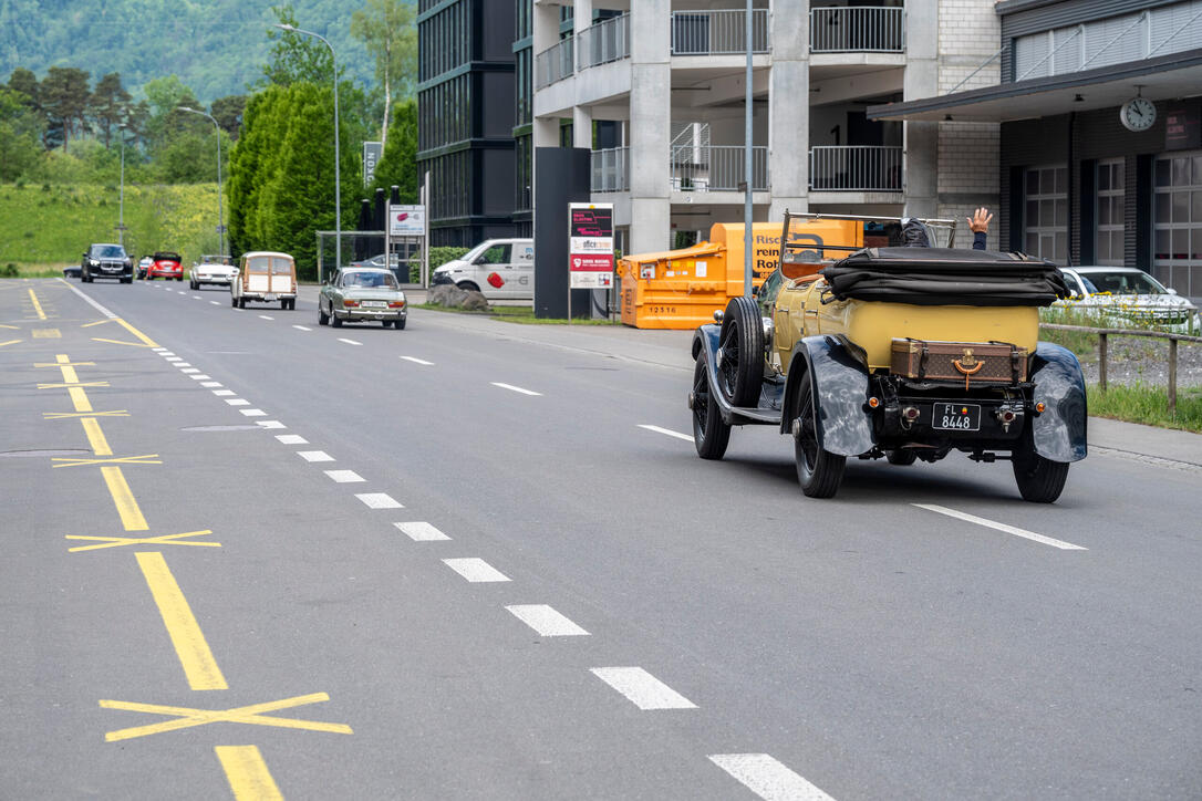 Oldtimer-4-L&auml;ndertreffen, in Ruggell (09.05.2026)