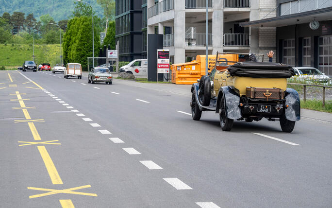 Oldtimer-4-L&auml;ndertreffen, in Ruggell (09.05.2026)