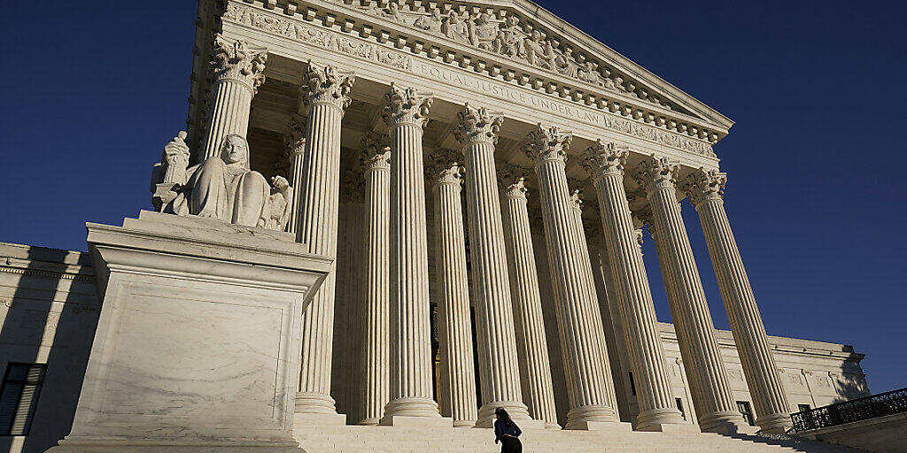 Der Supreme Court in Washington. Foto: J. Scott Applewhite/AP/dpa