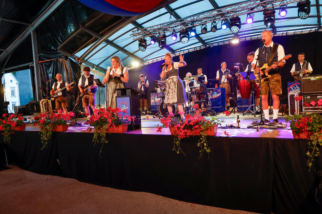 Auftakt zum 77. Verbandsmusikfest mit dem Bayerischen Abend in Vaduz