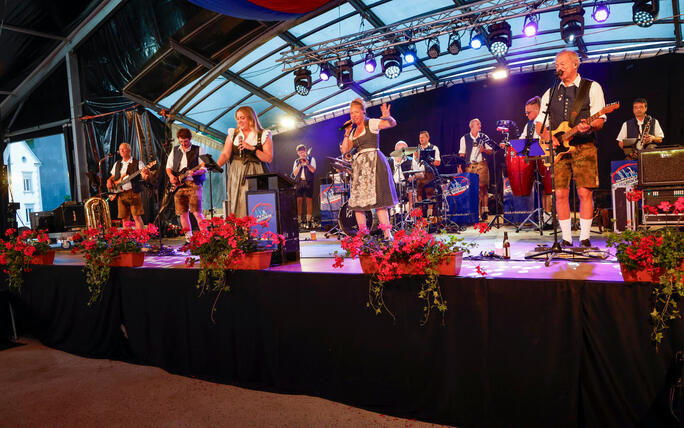 Auftakt zum 77. Verbandsmusikfest mit dem Bayerischen Abend in Vaduz