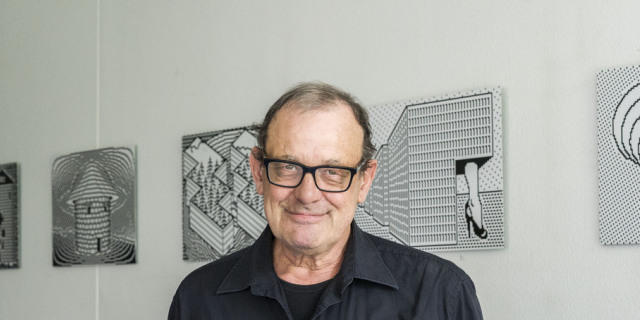 Der Schweizer Künstler und Preisträger Anton Bruhin (Archiv)