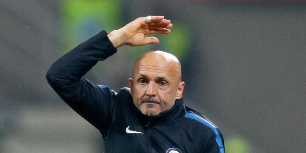 Kein guter Abend: Inter-Coach Luciano Spalletti