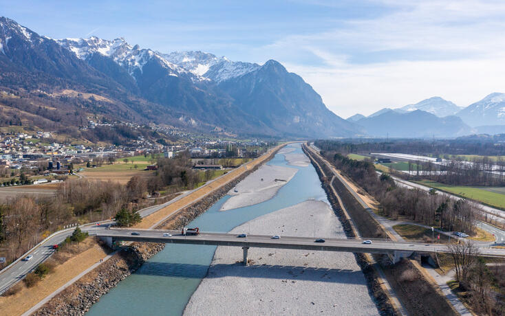 Industriezubringer Vaduz / Triesen