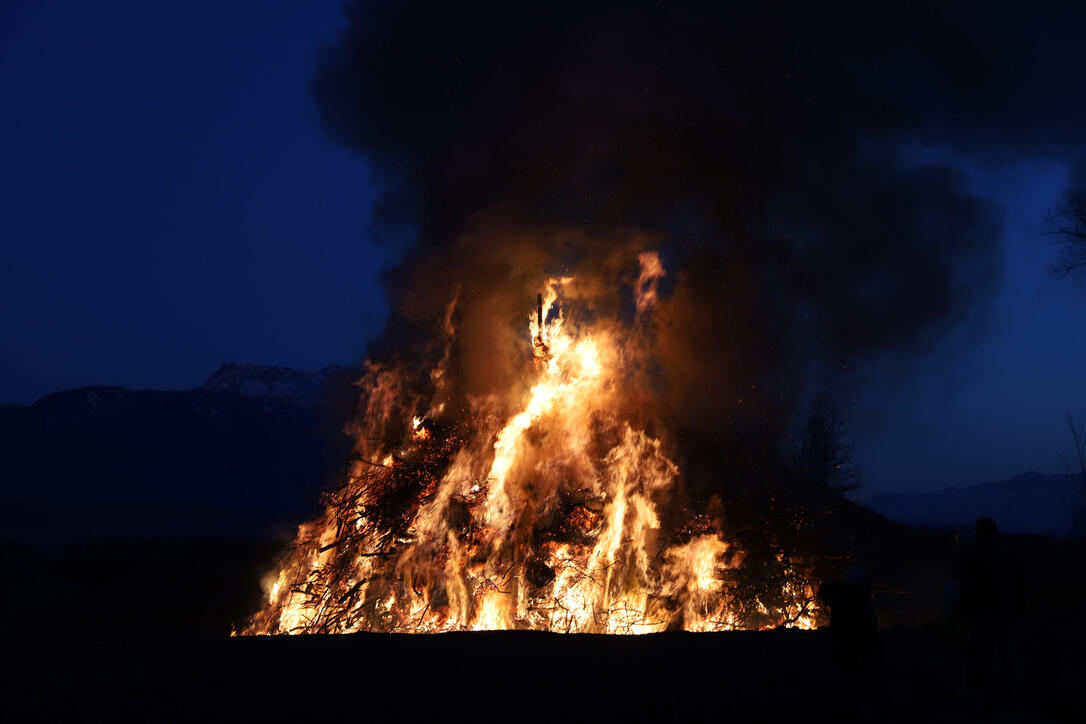 Funkensamstag in Rüthi