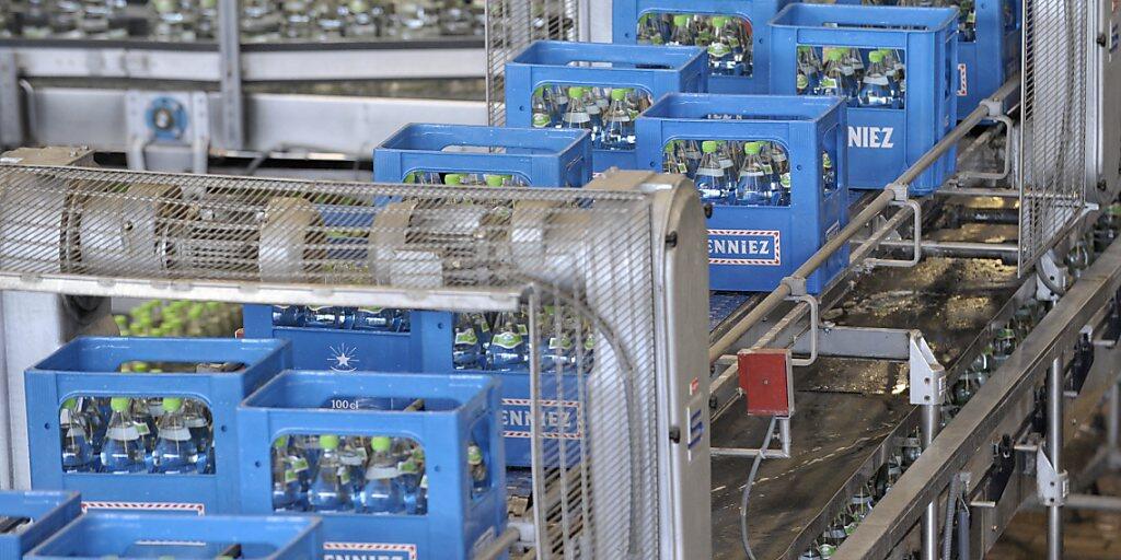 Nestlé Waters investiert an seinem Standort Henniez VD 25 Millionen Franken. (Archivbild)