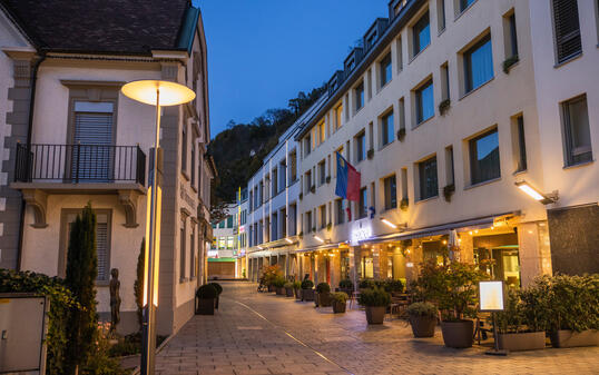 Nachtaufnahme Vaduz