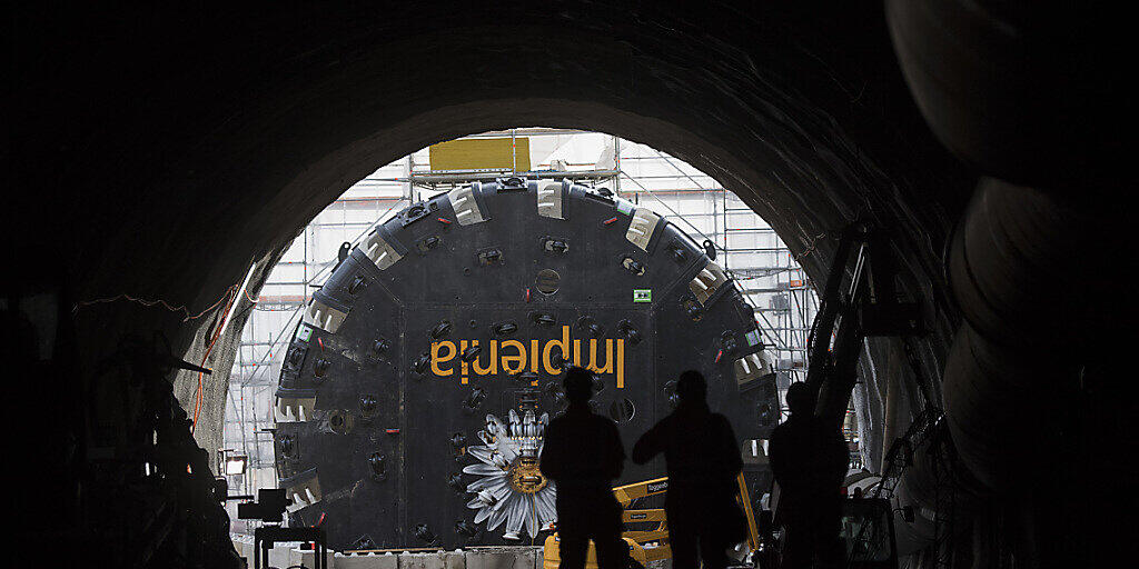 Der Tunnelbau bleibt bei Implenia. (Archivbild)