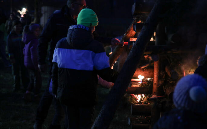 Fackel- und Lampionzug in Gamprin (08.03.2025)