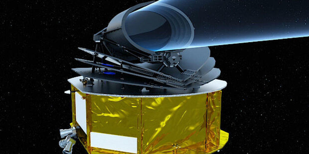 Das Weltraumteleskop Ariel soll ab 2029 Informationen über Exoplaneten sammeln. (ESA)