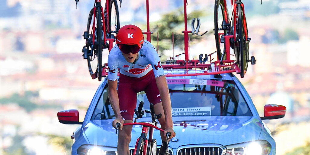 Ilnur Sakarin vom Team Katjuscha feierte in der 13. Etappe seinen zweiten Sieg im Rahmen des Giro d'Italia