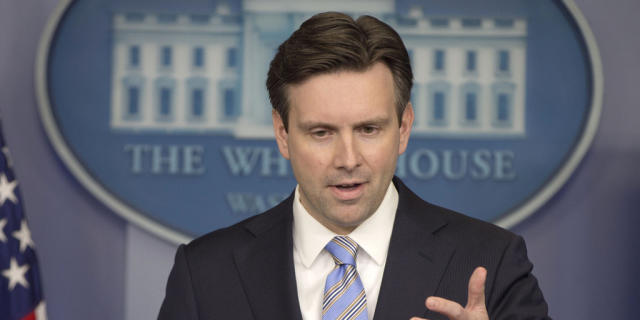Josh Earnest bei der Pressekonferenz am Montag