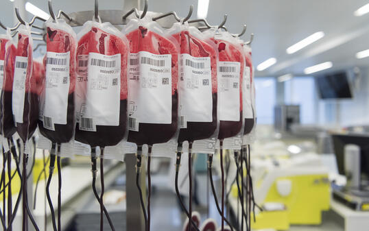 In der Schweiz wurde zuletzt weniger Blut gespendet