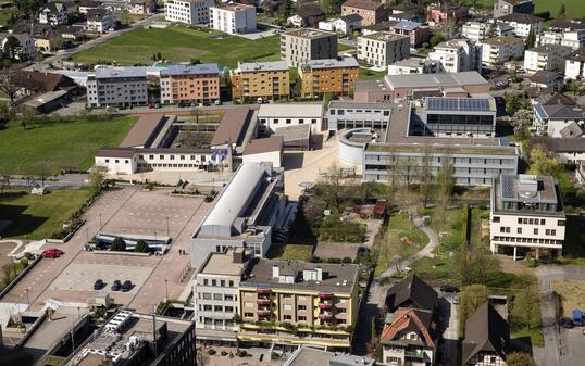 Vaduz von oben